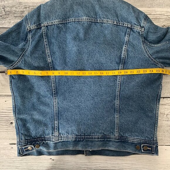 Vintage Denver Haynes Sherpa Lined Jean Jacket - Picture 12 of 14